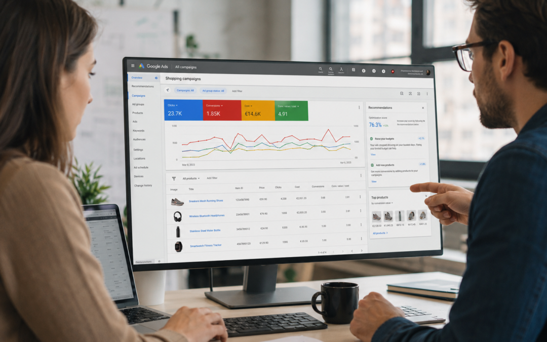 La rivoluzione visiva nelle Google Shopping Ads